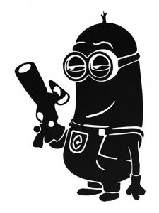 Minions Stencil 5