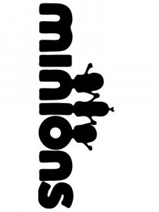Minions Stencil 6