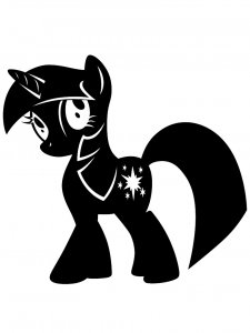 My Little Pony Stencil 3