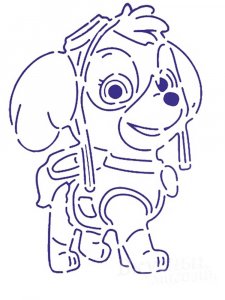 Paw patrol Stencil 10