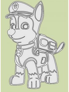 Paw patrol Stencil 11