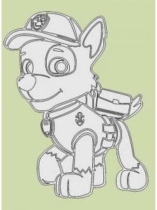 Paw patrol Stencil 12