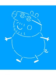 Peppa Pig Stencils 2
