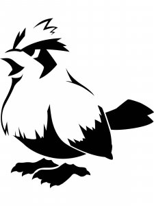 Pokemon Stencil 32