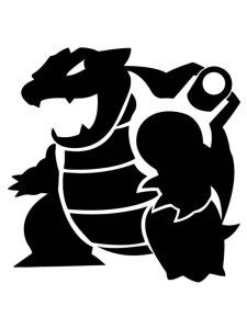 Pokemon Stencil 54