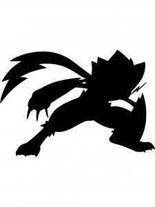 Pokemon Stencil 55
