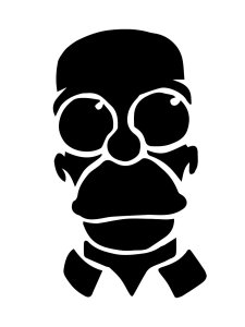 Simpsons Stencil 12