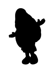 Smurfs Stencil 4