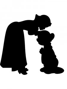 Snow White Stencil 5