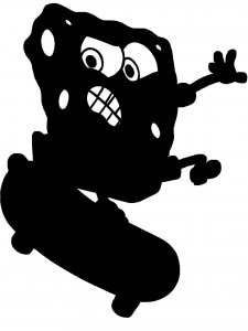 SpongeBob SquarePants Stencil 1