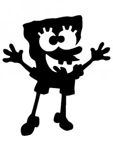 SpongeBob SquarePants Stencil 12