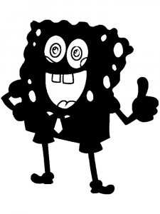 SpongeBob SquarePants Stencil 2