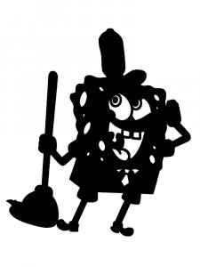 SpongeBob SquarePants Stencil 9