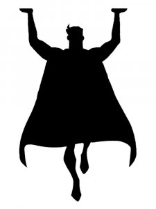 Superman Stencil 1
