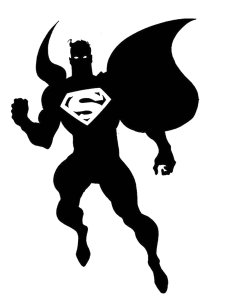 Superman Stencil 10