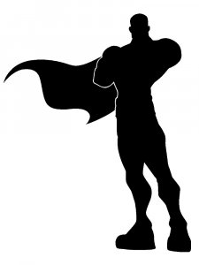 Superman Stencil 7