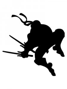 Teenage Mutant Ninja Turtles Stencil 10