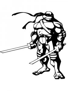 Teenage Mutant Ninja Turtles Stencil 6
