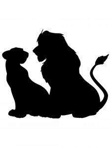 The Lion King Stencil 11