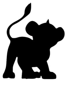 The Lion King Stencil 12