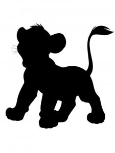 The Lion King Stencil 2