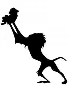 The Lion King Stencil 9