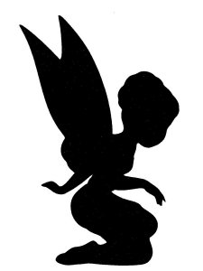 Tinker Bell Stencil 10