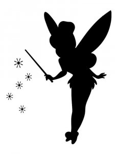 Tinker Bell Stencil 11