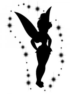 Tinker Bell Stencil 13