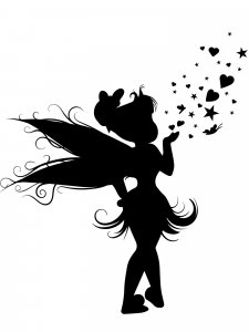 Tinker Bell Stencil 16