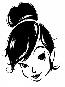 Tinker Bell Stencil 17