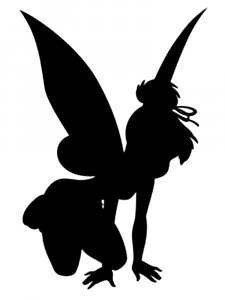 Tinker Bell Stencil 6