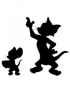 Tom and Jerry Stencil 10