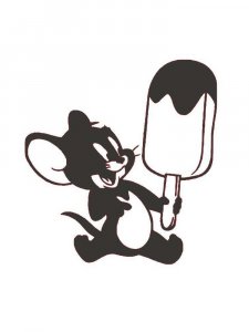 Tom and Jerry Stencil 2