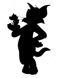 Tom and Jerry Stencil 3