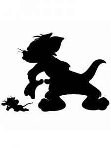 Tom and Jerry Stencil 4