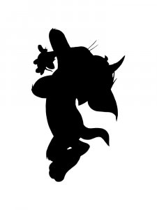 Tom and Jerry Stencil 5