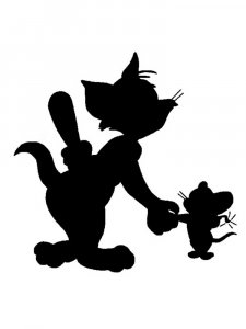 Tom and Jerry Stencil 6