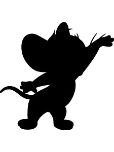 Tom and Jerry Stencil 8