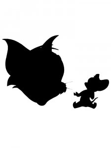 Tom and Jerry Stencil 9