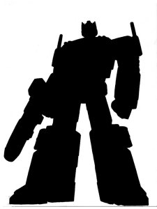 Transformers Stencil 14