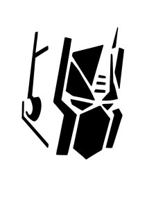 Transformers Stencil 16