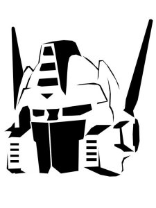 Transformers Stencil 4