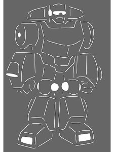 Transformers Stencil 7