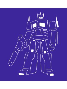 Transformers Stencil 8