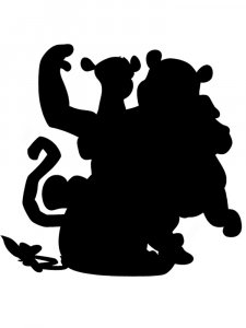 Winnie the Pooh Stencil 12