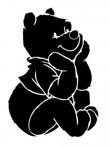 Winnie the Pooh Stencil 4