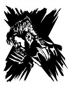 Wolverine Stencil 1