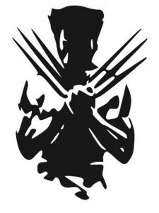 Wolverine Stencil 2