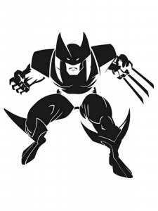 Wolverine Stencil 5